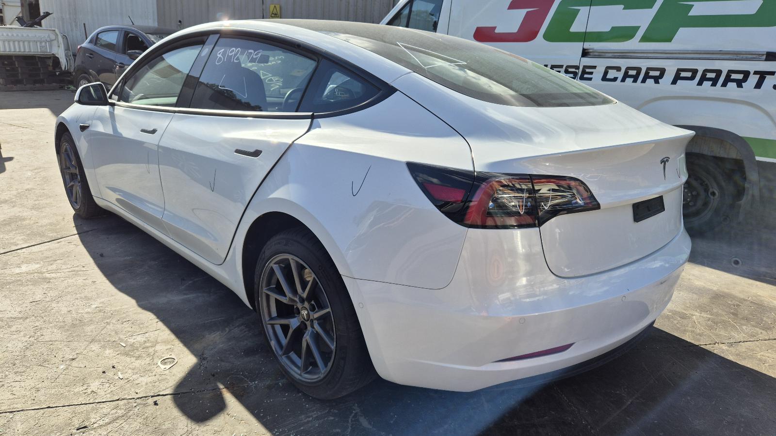 2022 Tesla Model 3 Rear Bumper View Auto part Rear Bumper Tesla Model 3 2022