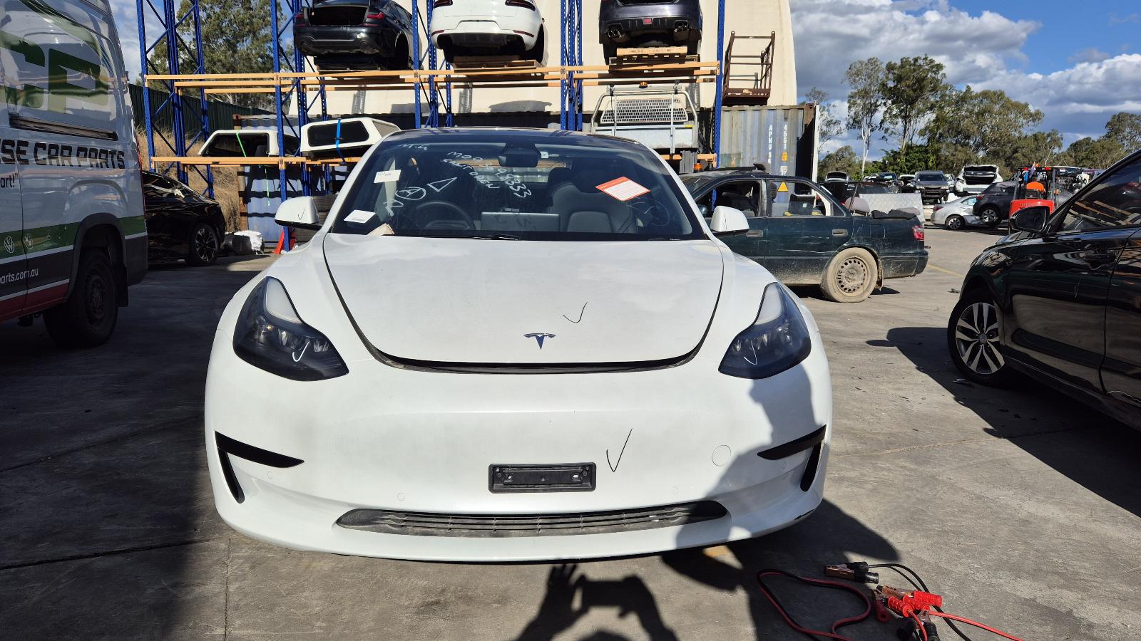 2022 Tesla Model 3 Rear Bumper View Auto part Rear Bumper Tesla Model 3 2022