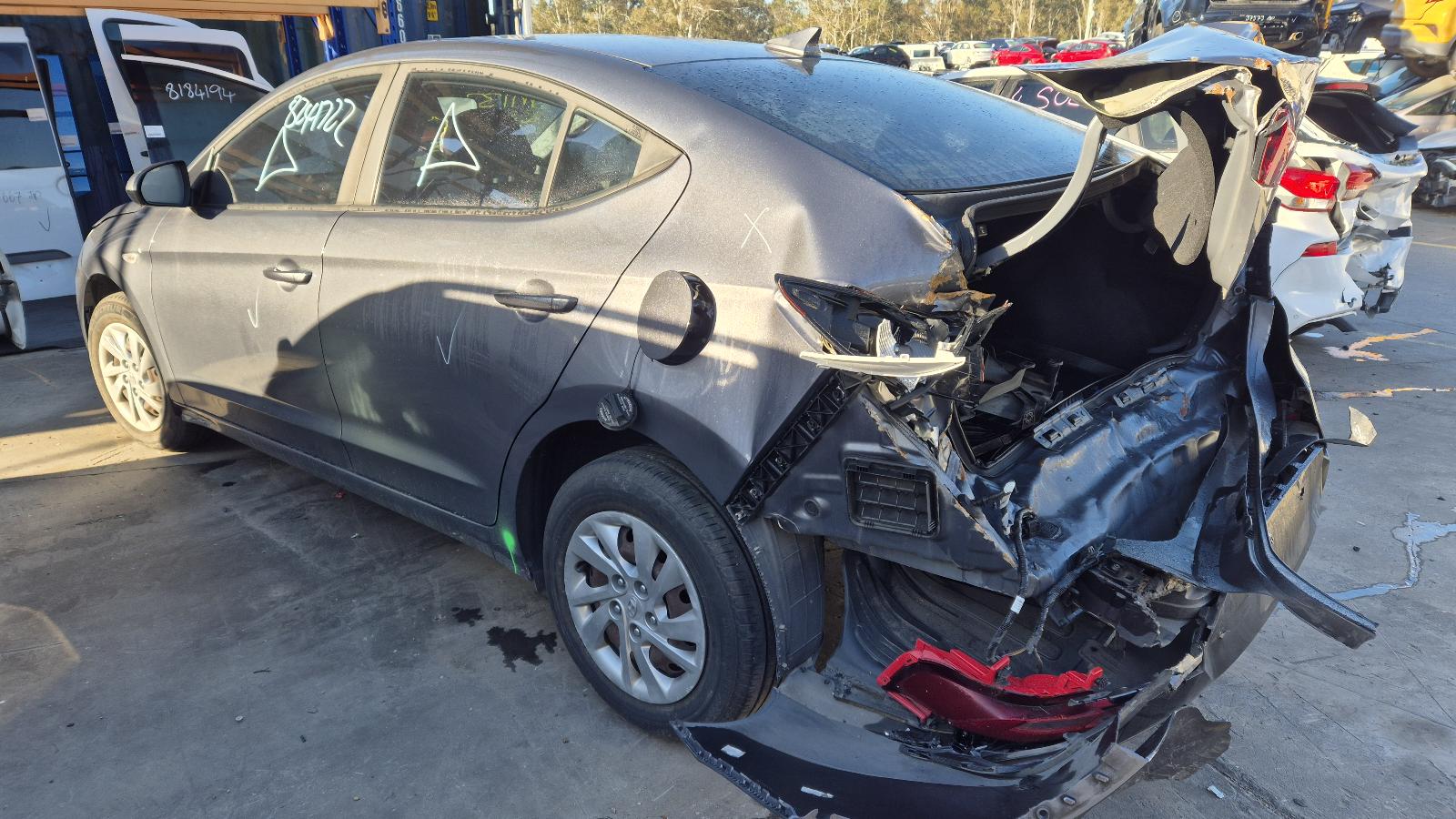 2019 Hyundai Elantra Right Front Door View Auto part Right Front Door Hyundai Elantra 2019