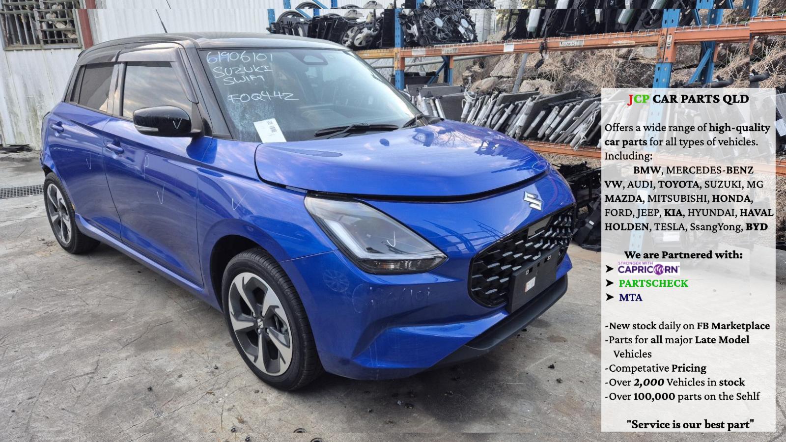 2025 Suzuki Swift Left Front Door View Auto part Left Front Door Suzuki Swift 2025