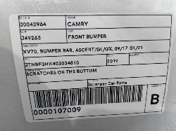 View Auto part Front Bumper Toyota Camry 2019
