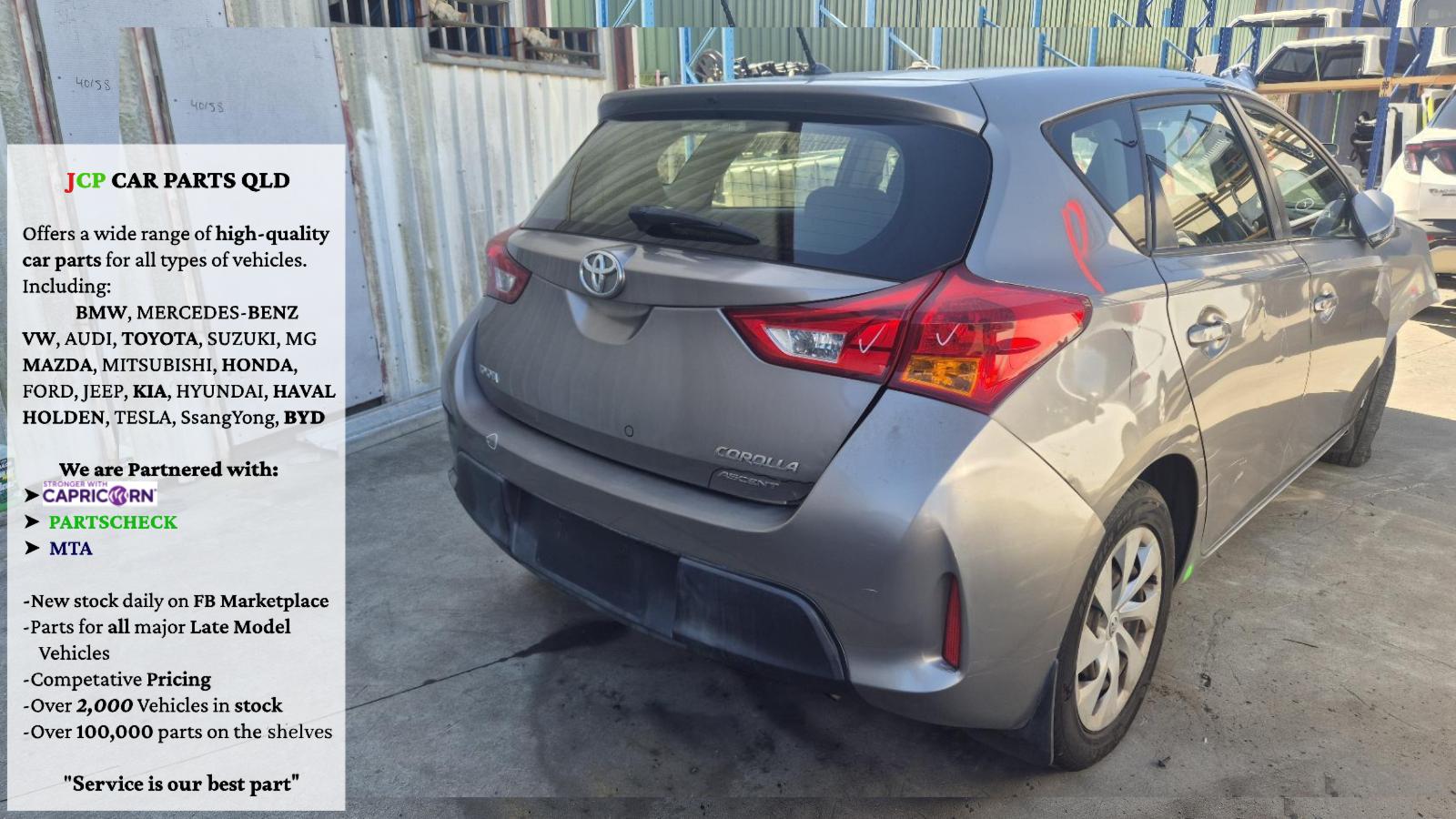 View Auto part Bootlid/Tailgate Toyota Corolla 2013